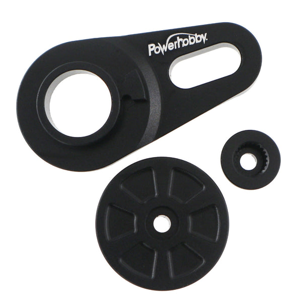 Powerhobby 7075 Aluminum 23T Servo Saver Black Losi Promoto MX