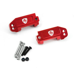 Powerhobby Aluminum Front Caster Blocks Red FOR Traxxas Slash Stampede Ruslter Bandit
