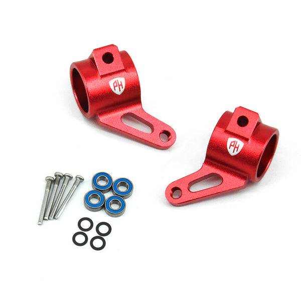 Powerhobby Oversized Aluminum Front Steering Knuckle FOR Traxxas Slash 2WD Stampede Bandit RED