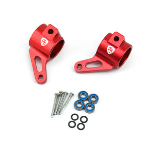 Powerhobby Oversized Aluminum Front Steering Knuckle FOR Traxxas Slash 2WD Stampede Bandit RED