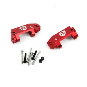 Powerhobby Aluminum Caster Blocks FOR Traxxas Slash Rustler Bandit Stampede Red