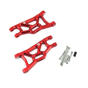 Powerhobby Aluminum Front Suspension A-Arms Red FOR Traxxas Slash 2WD