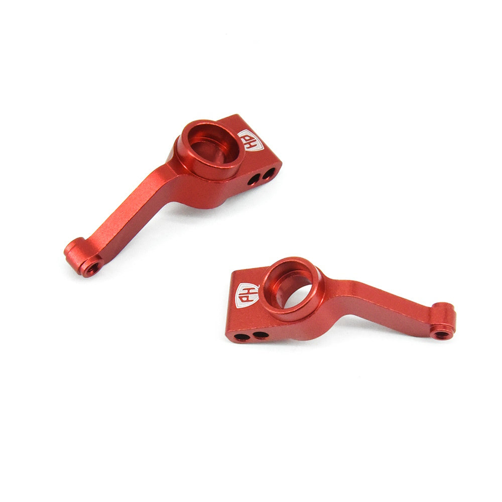 Powerhobby Aluminum Rear Hub Carriers Blue FOR Red Traxxas Slash Rustler Stampede Bandit
