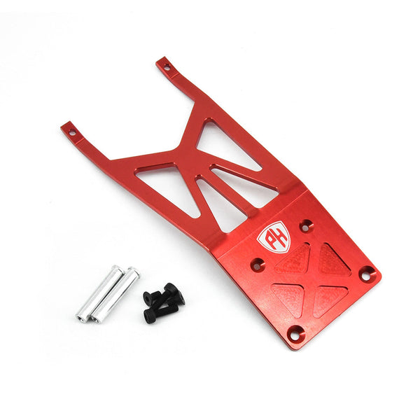 Powerhobby Aluminum Front Skid Plate Red FOR Traxxas Slash 2WD