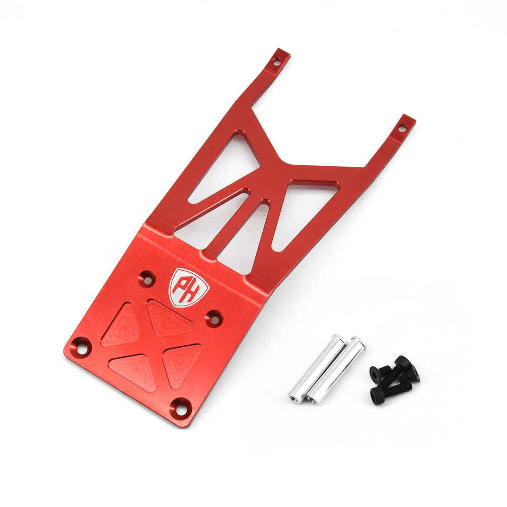 Powerhobby Aluminum Front Skid Plate Red FOR Traxxas Slash 2WD