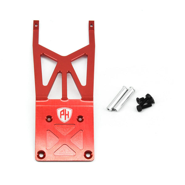 Powerhobby Aluminum Front Skid Plate Red FOR Traxxas Slash 2WD