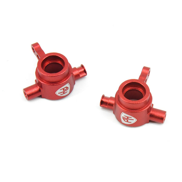 Powerhobby Aluminum Front Steering Knuckles Red FOR Traxxas Slash 4WD / 4X4
