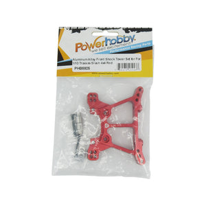 Powerhobby Aluminum Front Shock Red FOR Traxxas Slash 4WD / 4x4