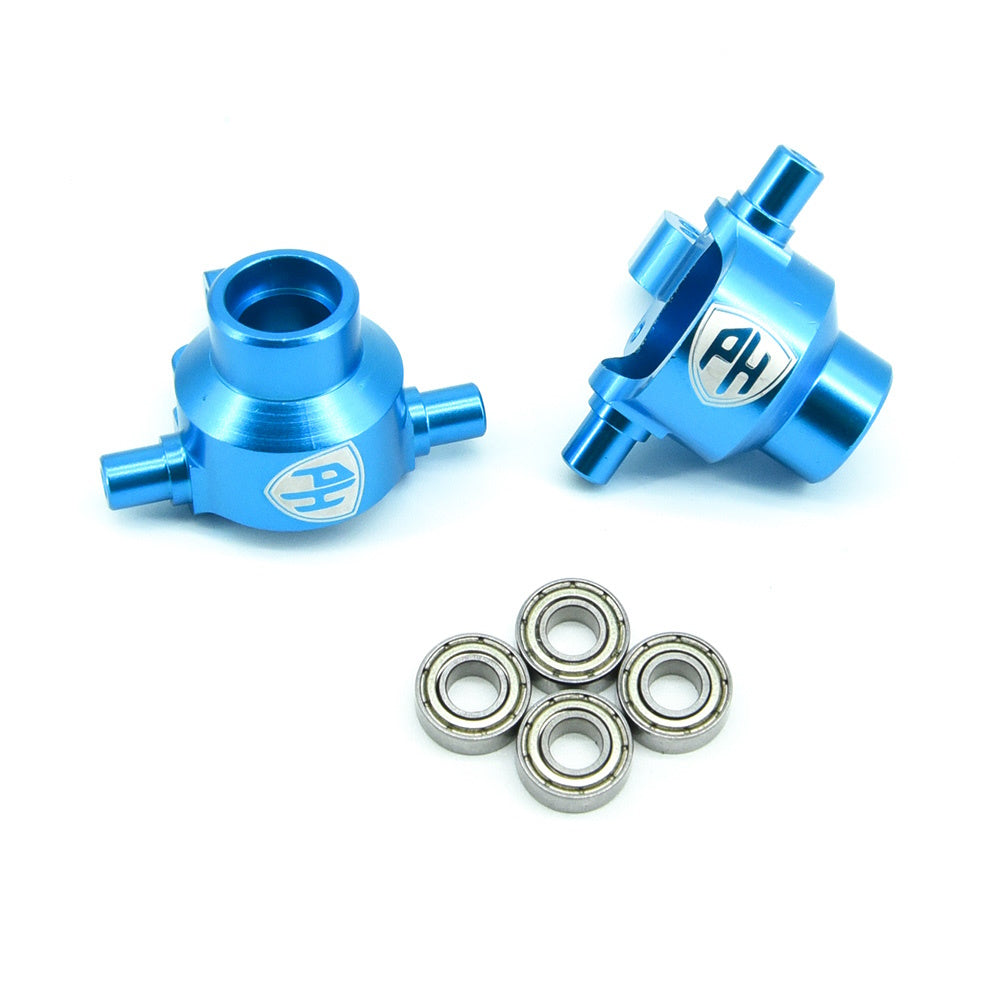 Powerhobby Aluminum Front Hub / Knuckle Arm Tamiya TT-01