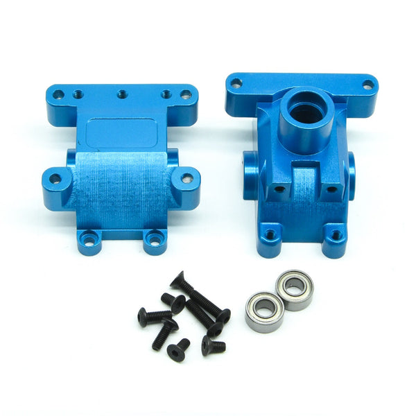 Powerhobby Aluminum Front and Rear Gear Box Tamiya TT-01