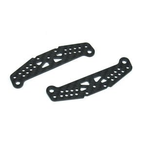 Powerhobby Carbon Fiber Front / Rear Sock Tower Damper Stay Tamiya TT-01