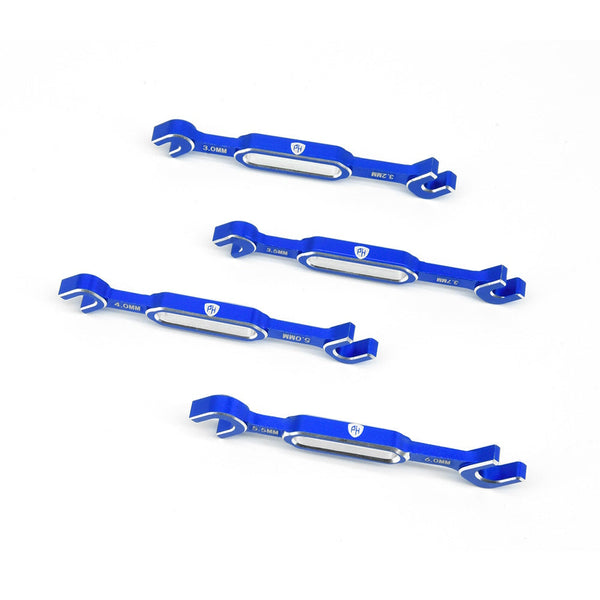 PH 3/3.2/3.5/3.7/4/5/5.5/6mm Wrench Turnbuckle Ball End Joint Remover Tool Blue