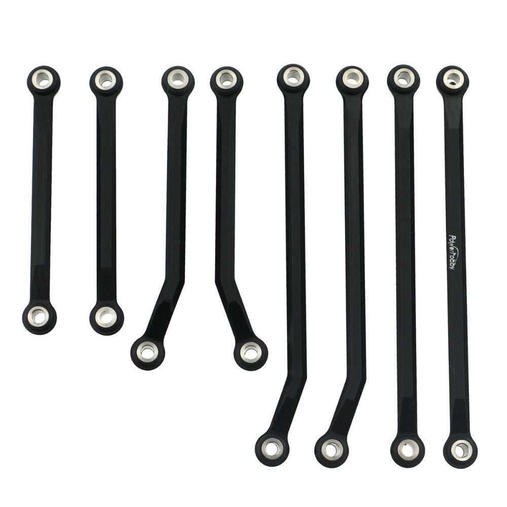 Powerhobby Aluminuim Chassis Linkage Set  FOR Traxxas TRX-4M K10 Black
