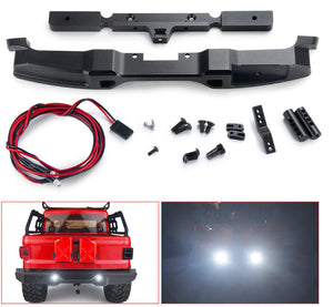 Powerhobby Rear Bumper with LED Light Axial SCX10 III