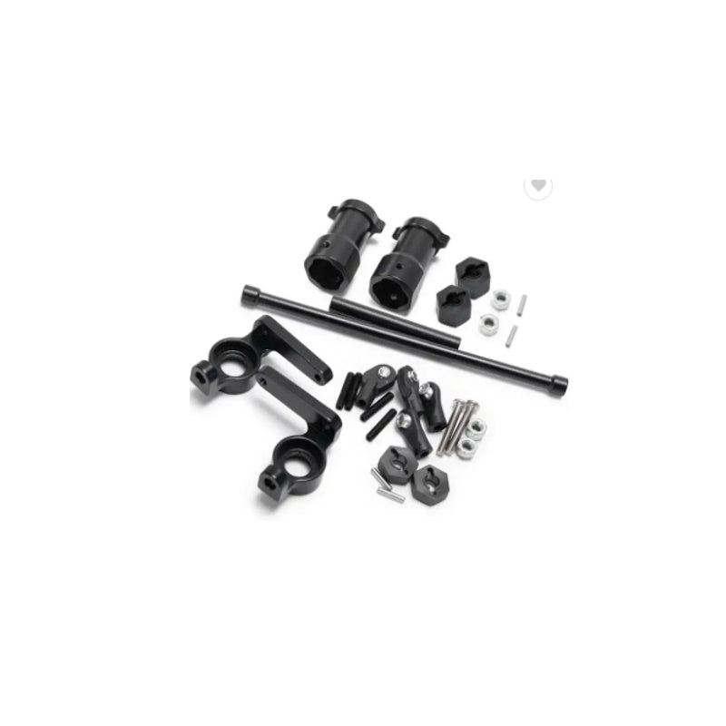 Powerhobby Tracks Wheels Conversion Snow Tire Steering Kit Axial SCX10