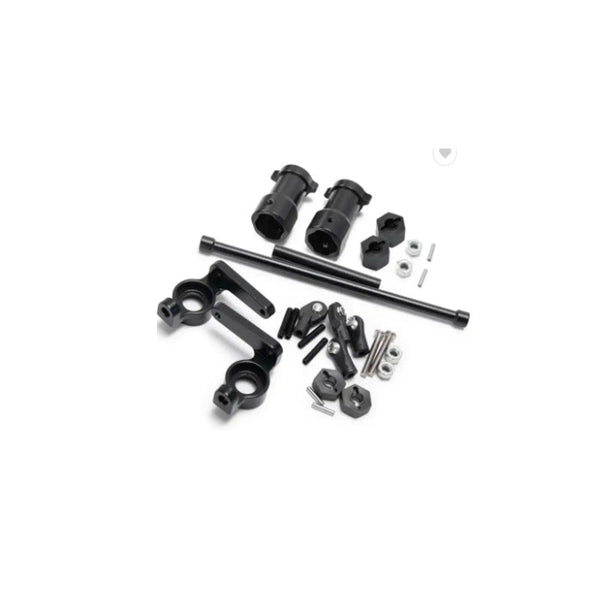 Powerhobby Tracks Wheels Conversion Snow Tire Steering Kit Axial SCX10