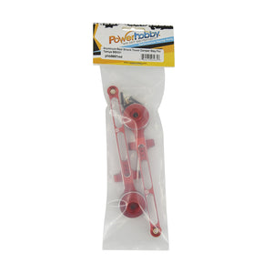 Powerhobby Aluminum Rear Shock Tower Damper Stay Red Tamiya BB-01