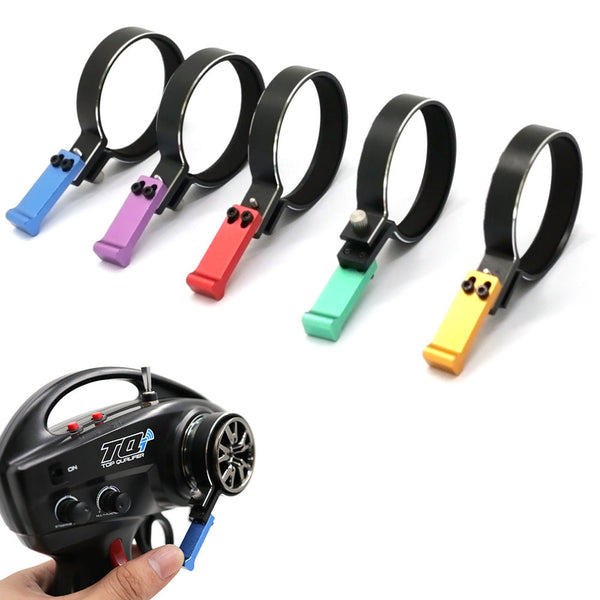 Powerhobby Aluminum One Hand Steering Wheel Trigger Adapter Red