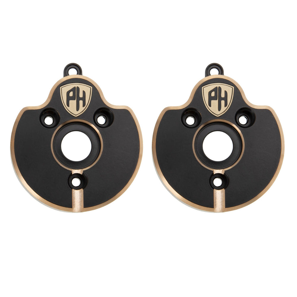 Powerhobby Brass Rear Axle Portal Covers Axial SCX10 II