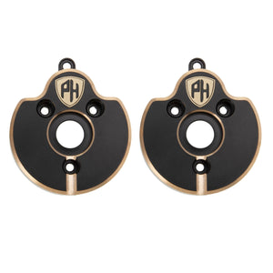 Powerhobby Brass Rear Axle Portal Covers Axial SCX10 II