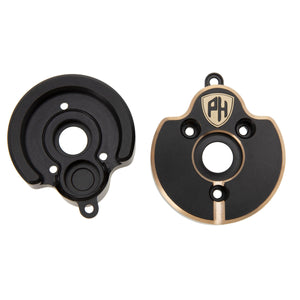 Powerhobby Brass Rear Axle Portal Covers Axial SCX10 II