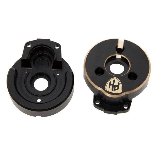 Powerhobby Brass Front Axle Portal Covers Axial SCX10 II