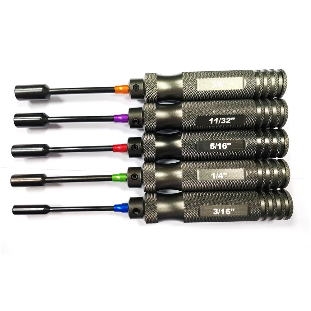 Powerhobby Pro Series STANDARD Nut Driver Tool Set 5PC