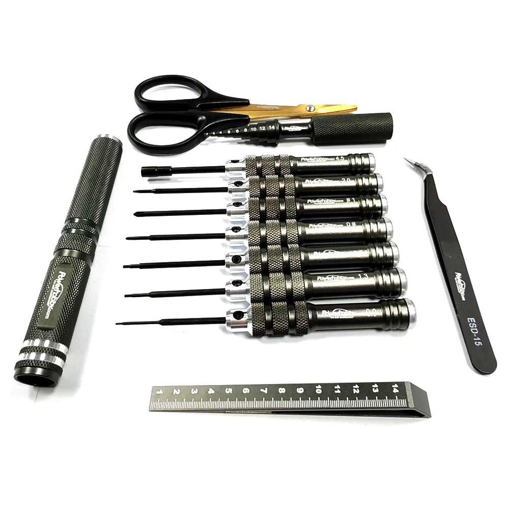 Powerhobby Pro Series Complete Tool Kit FOR Kyosho Mini-Z w Bag