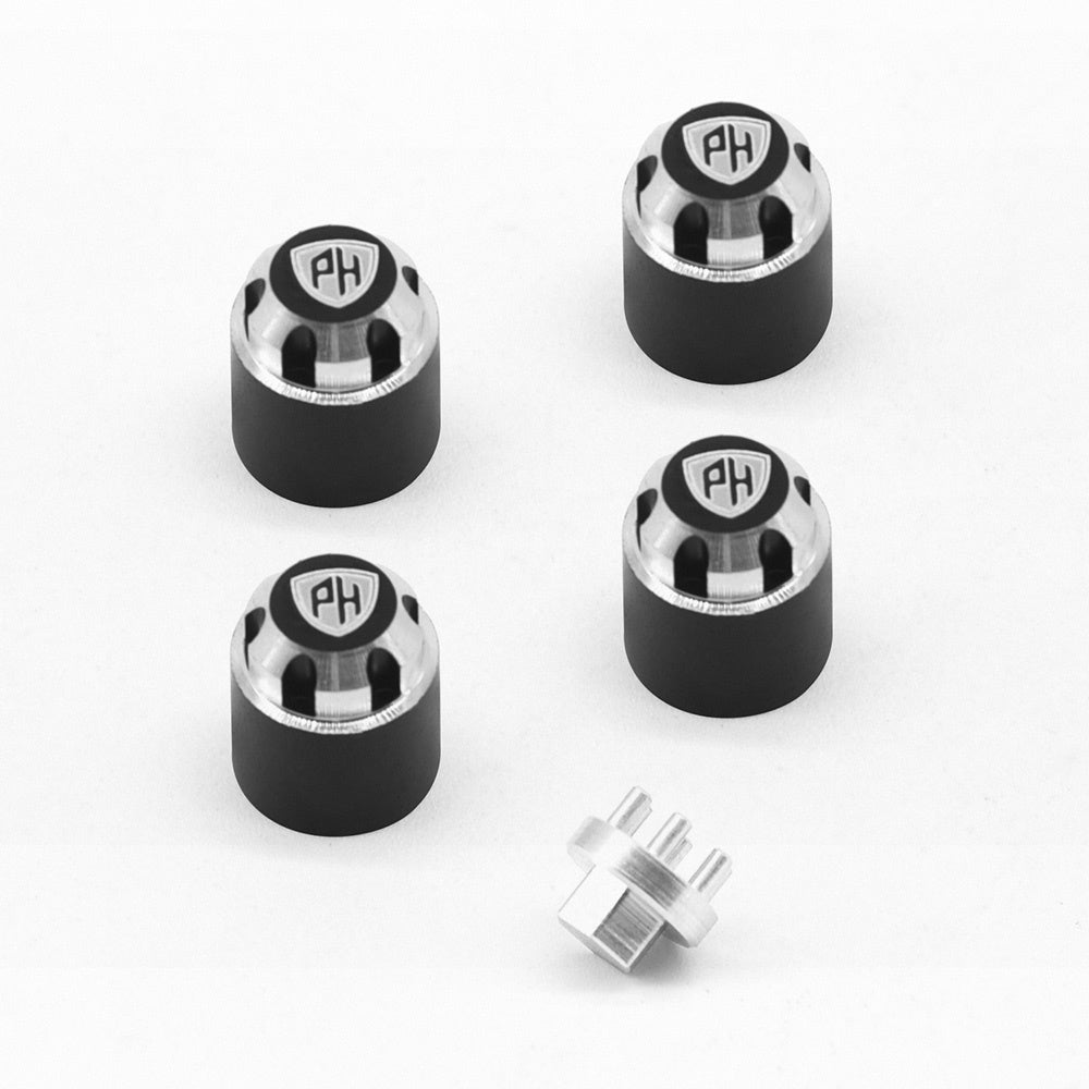 Powerhobby Aluminum Wheel Nuts (4) FOR Furitek FX118