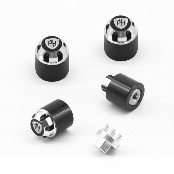 Powerhobby Aluminum Wheel Nuts (4) FOR Furitek FX118