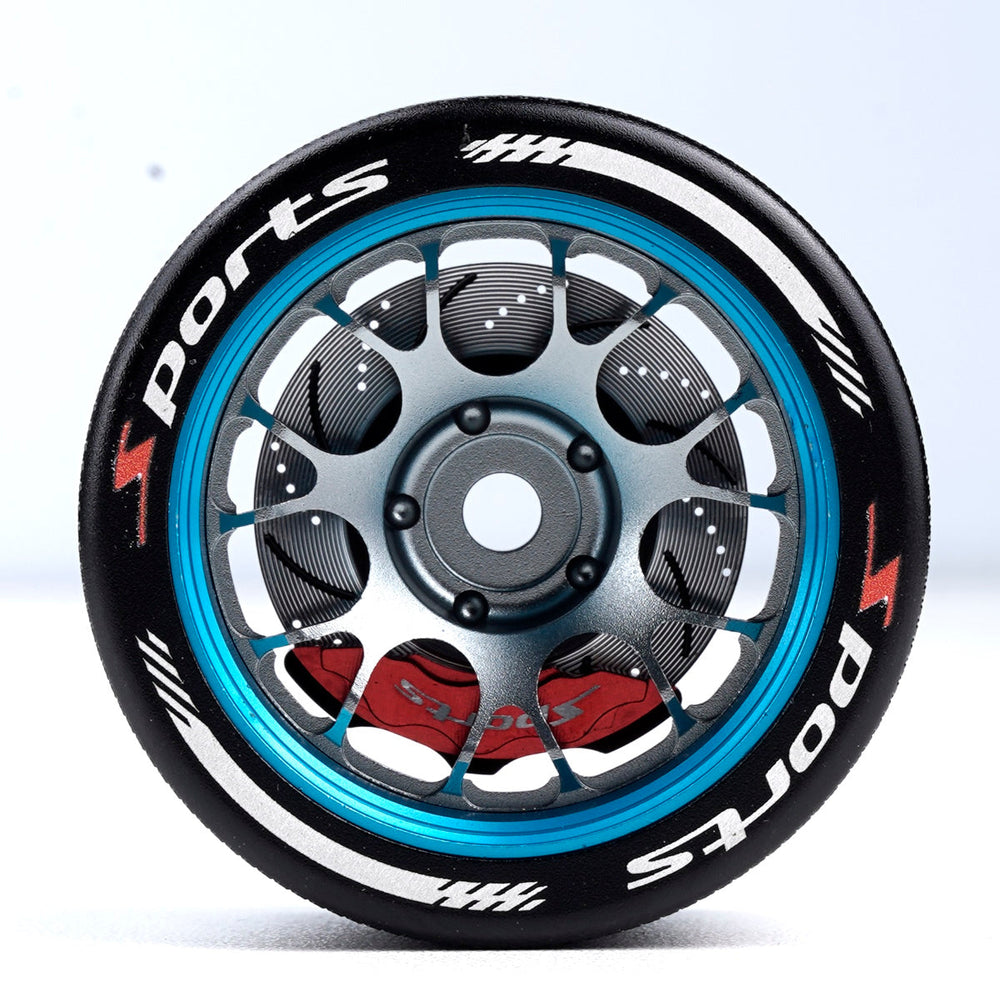 Powerhobby Aluminum Steering Wheel Blue Airtronics M12