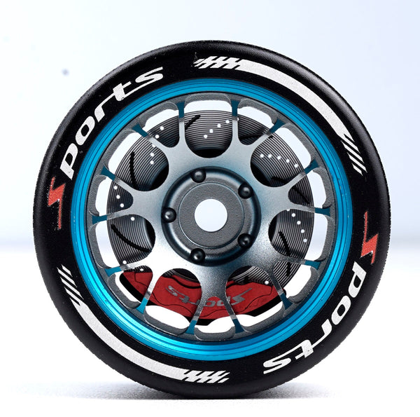 Powerhobby Aluminum Steering Wheel Blue Airtronics M12