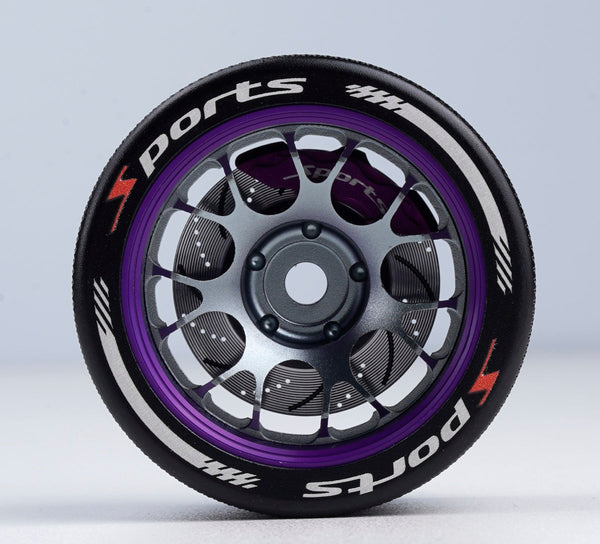 Powerhobby Aluminum Steering Wheel Purple Airtronics M12