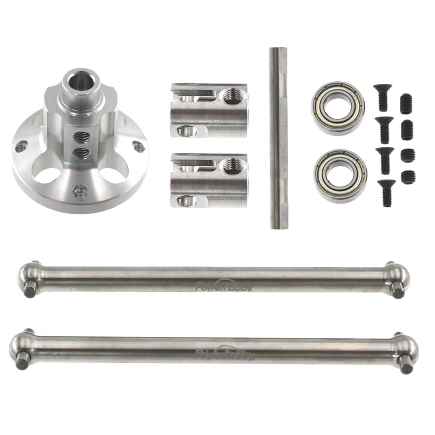 Powerhobby Rear Diff Locker W Hardened Steel Shaft Hobao VTE / VTE2 / GTB