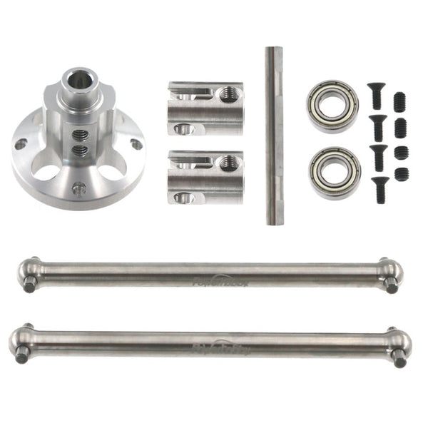 Powerhobby Rear Diff Locker W Hardened Steel Shaft Hobao VTE / VTE2 / GTB