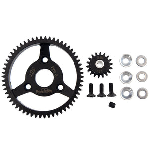 Powerhobby HS 32P 58T 0.8M Spur Gear w 18T Pinion FOR Traxxas Slash 2WD