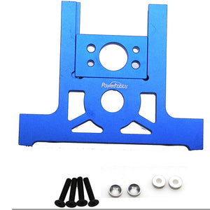 Powerhobby Aluminum Motor Mount Blue FOR Traxxas Slash 4WD LCG 4X4