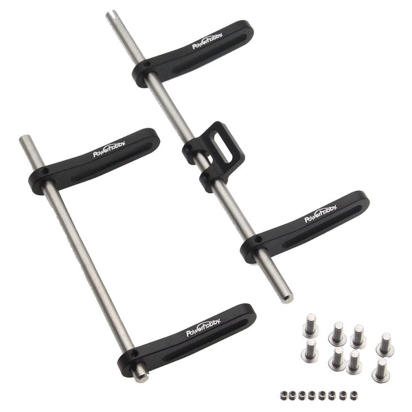 Powerhobby Aluminum Front and Rear Adjustable Bumpers 1/10 Rock Crawler