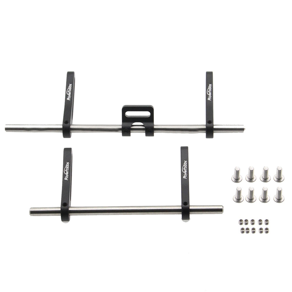 Powerhobby Aluminum Front and Rear Adjustable Bumpers 1/10 Rock Crawler
