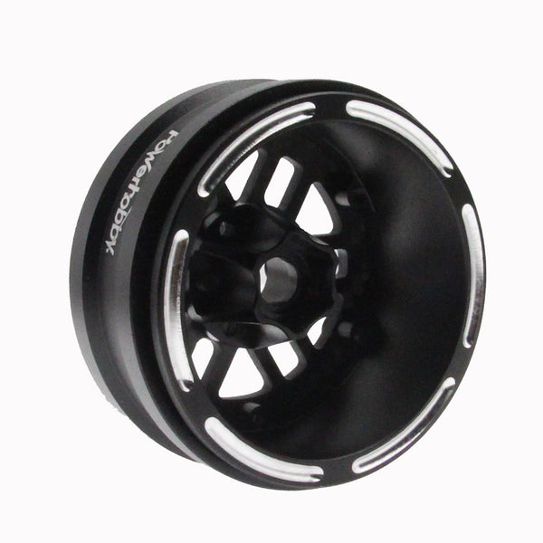 Powerhobby 1.9" Carbon Fiber Lightweight Beadlock Wheels F 1/10 Rock Crawler