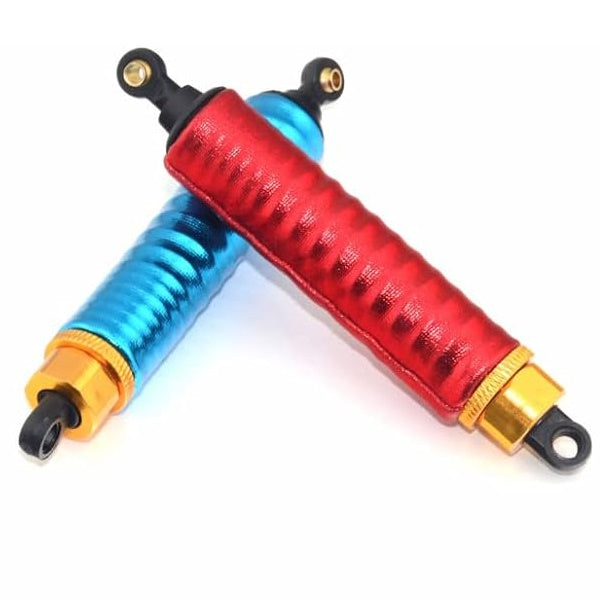 Powerhoby Shocks Dust Proof Covers (4) Red 1/8 Truck / Buggy