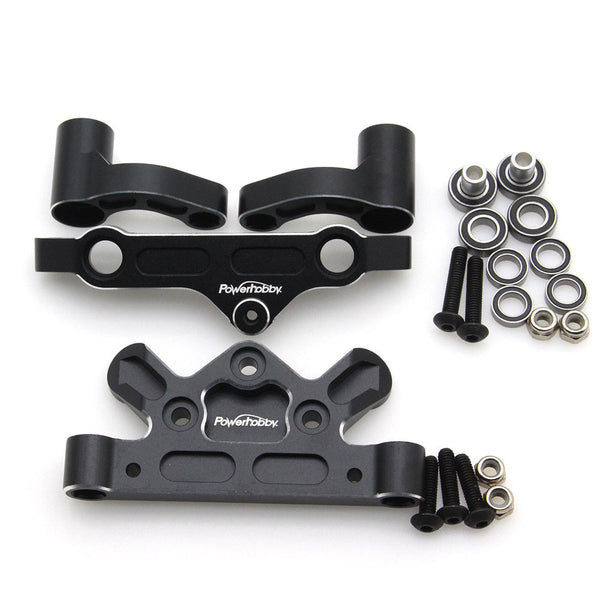 Powerhobby Aluminum Bearing Steering Bellcrank 22pc Arrma Kraton / Outcast 8S