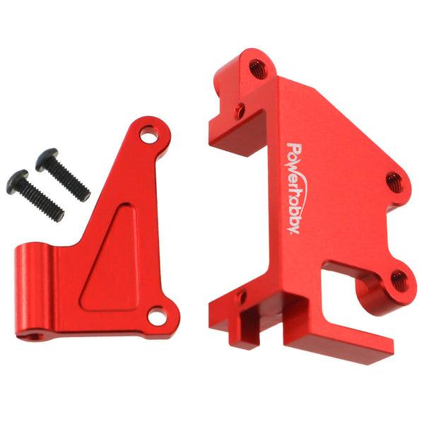 Powerhobby 7075 Aluminum Caliper Electronic Servo Mount Red Losi Promoto MX