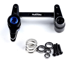 Powerhobby Aluminum Servo Saver Bellcrank Steering FOR Traxxas Rustler Bandit Slash 2WD