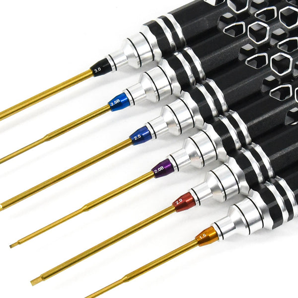 Powerhobby Collar Identification Set Metric Hudy Hex Wrenches