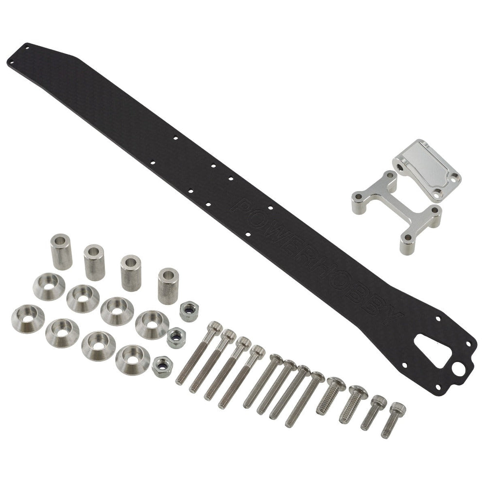 Powerhobby Carbon Fibre Centre Top Deck Brace Arrma 6S Infraction / Felony / Limitless