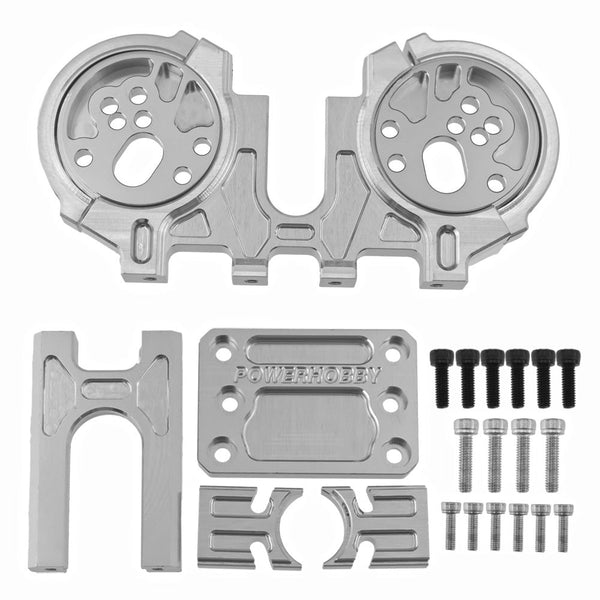 Powerhobby 7075 Aluminum Roto Lock Dual Motor Mount FOR Hobao VTE VTE2 GTB