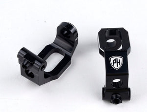 Powerhobby Aluminum Front Caster Blocks C-Hubs FOR Traxxas 4-Tec 2.0