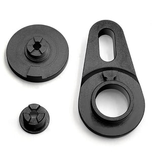 Powerhobby 7075 Aluminum Steering Control Arm Black Losi Promoto MX