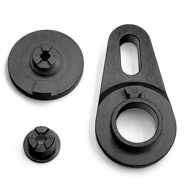 Powerhobby 7075 Aluminum Steering Control Arm Black Losi Promoto MX